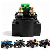 QYMOTO relay front view showing durable housing and reliable fit