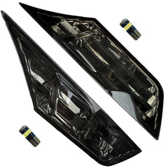QZQ front packaging showing side marker pair and benefits of direct-fit replacement
