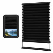 R1L3X1NG front view of black 12x21 shade showing clean fit and sleek look