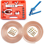 Racewill kit front packaging showing complete brake line set and tools, durable solution