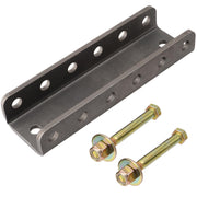 Racewill front view channel bracket showing mounting slots and shape, clear fit benefit