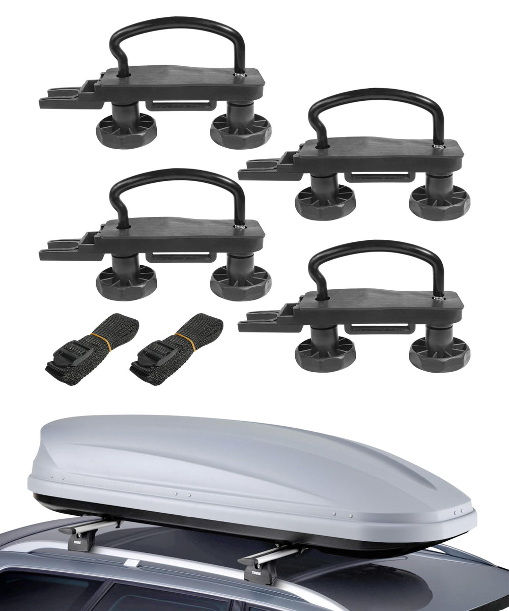 RACOONA front packaging and kit contents showing durable mounting parts