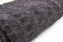 The Rag Company Gauntlet pile texture detail displays dense fibers for superior water pickup benefit