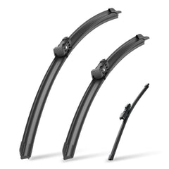 RaidBee front packaging for Tiguan wiper blades showing model fit and benefits