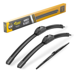 RaidBee front packaging showing wiper blades and fit information for easy selection