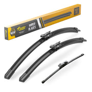 RaidBee front view of wiper blade packaging showing fitment benefit