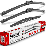 Raintok front packaging showing 3-pack set and OEM fit benefit