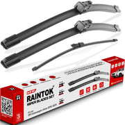 Raintok front packaging displaying Atlas-compatible wiper kit and fit benefit