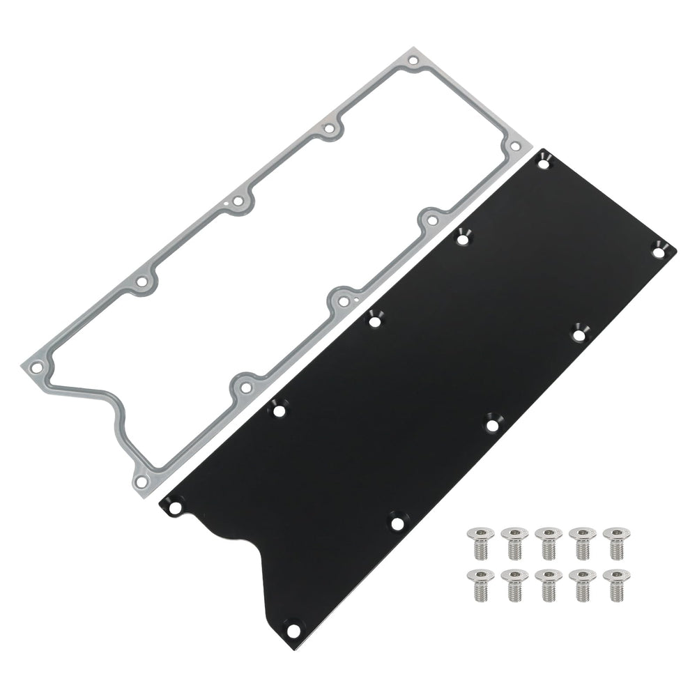 RALZAOTO front view valley cover plate showing fitment and robust seal