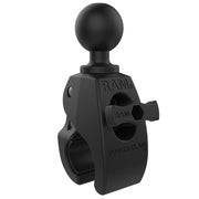 RAM MOUNTS front view of clamp showing secure base and ball