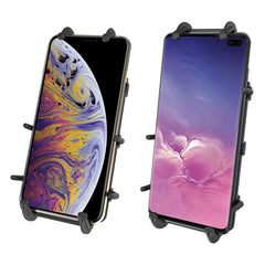 RAM MOUNTS holding a 9-inch tablet in a heavy-duty case showing strong compatibility