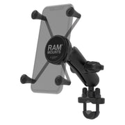 RAM MOUNTS front view of X-Grip showing secure phone hold benefit