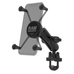 RAM MOUNTS front view of X-Grip showing secure phone hold benefit