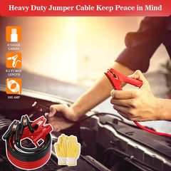 Ranallto jumper cables detail highlighting insulated clamps for safer jump starts
