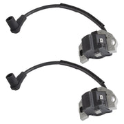 RANSOTO front view of ignition coil showing mounting and plug for reliable fit