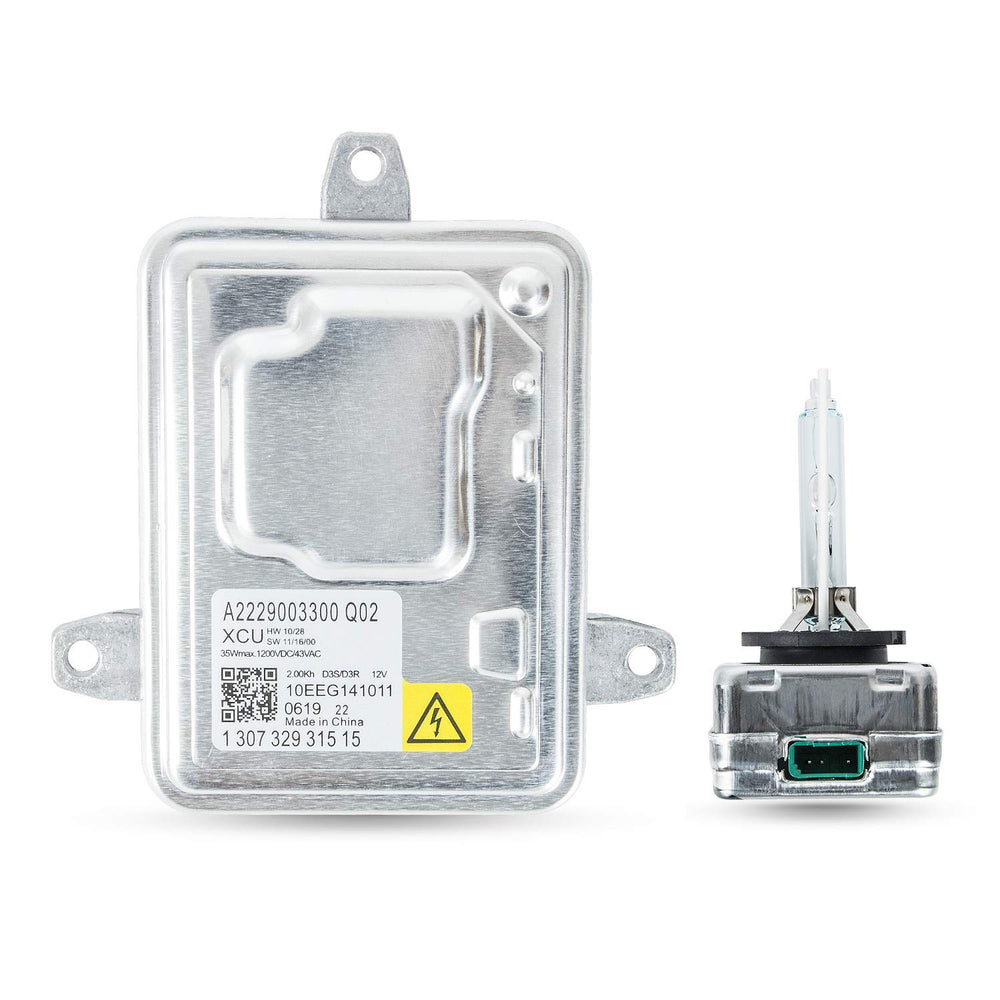 RANSOTO front assembly showing ballast, igniter, and bulb for reliable lighting