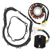 RANSOTO kit front packaging showing stator, regulator and gasket for easy identification