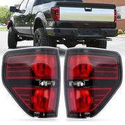 RANSOTO front view smoked tail light assembly showing clean fit and improved look