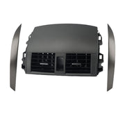 RARAYC center vent front view showing factory fit and restored appearance