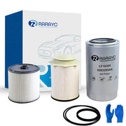 RARAYC front packaging showing all included filters and benefits