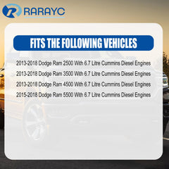 RARAYC oil filter with label and threads ensuring correct fit and engine protection