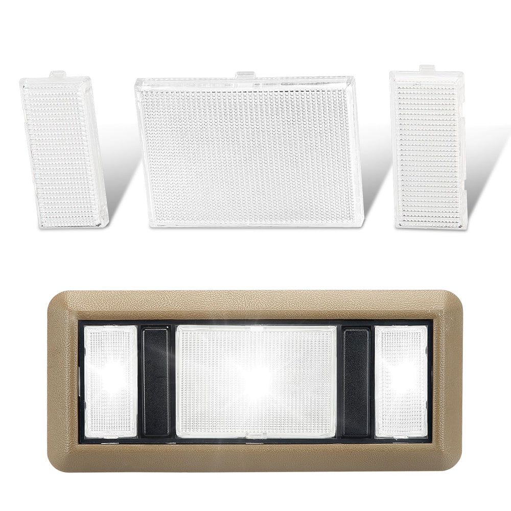 RAVSOFT front view of three clear replacement lenses showing fit and finish