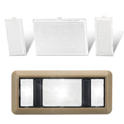 RAVSOFT front view of three clear replacement lenses showing fit and finish