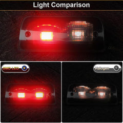 RAVSOFT third brake light installed on extended cab truck improving rear visibility