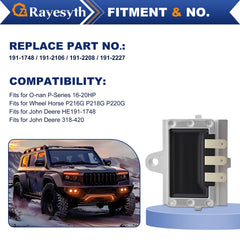 Rayesyth coil mounting details showing bolt holes and vibration-resistant design benefit