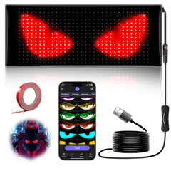 Rayhome front panel mounted on windshield showing bright colors and visibility