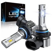 RCJ 9006 front view showing bulb profile and plug, highlighting easy installation