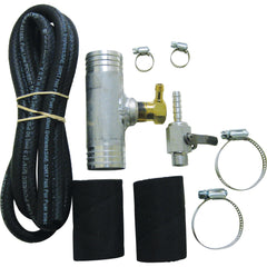 RDS MFG INC kit components close-up showing fittings and hose benefit easy installation