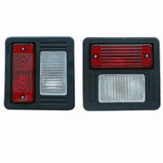 Recmod front view tail light showing clear lens and improved visibility benefit
