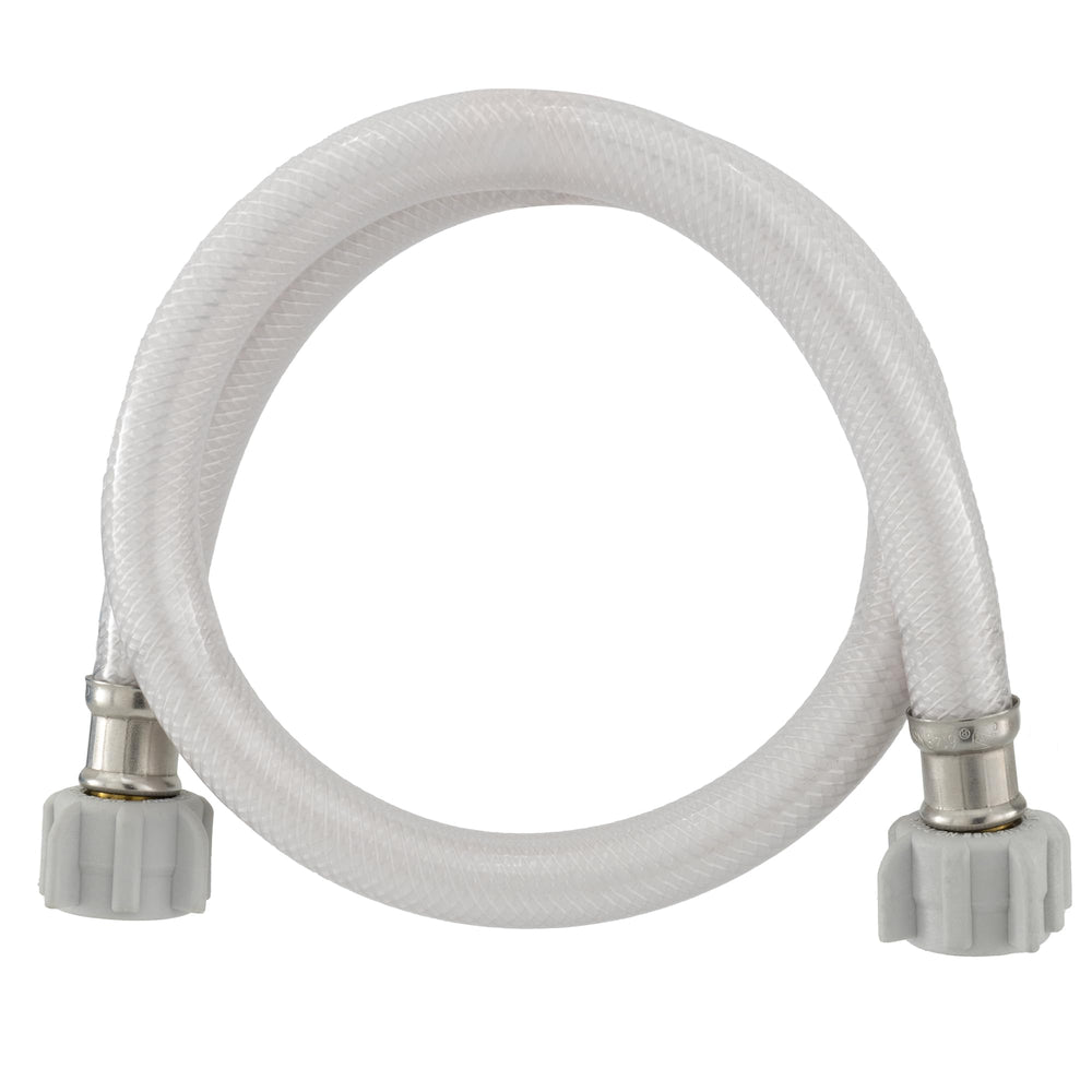 RecPro front view of hose packaging showing compact ready-to-install unit and brand