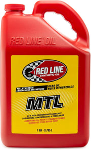 Red Line 50205 one-gallon jug front view showing product and branding, highlights durability