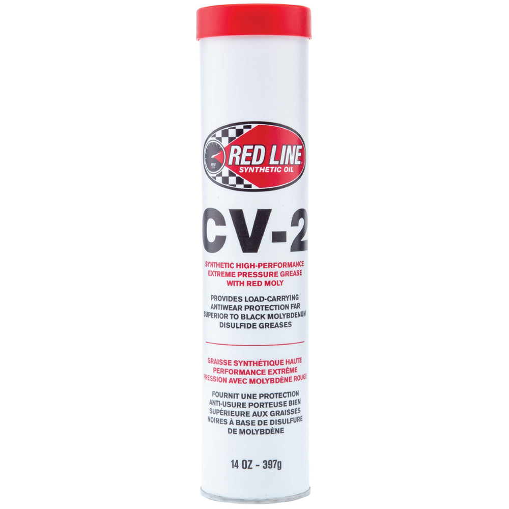 Red Line 80402 front tube showing packaging and ready-to-use convenience