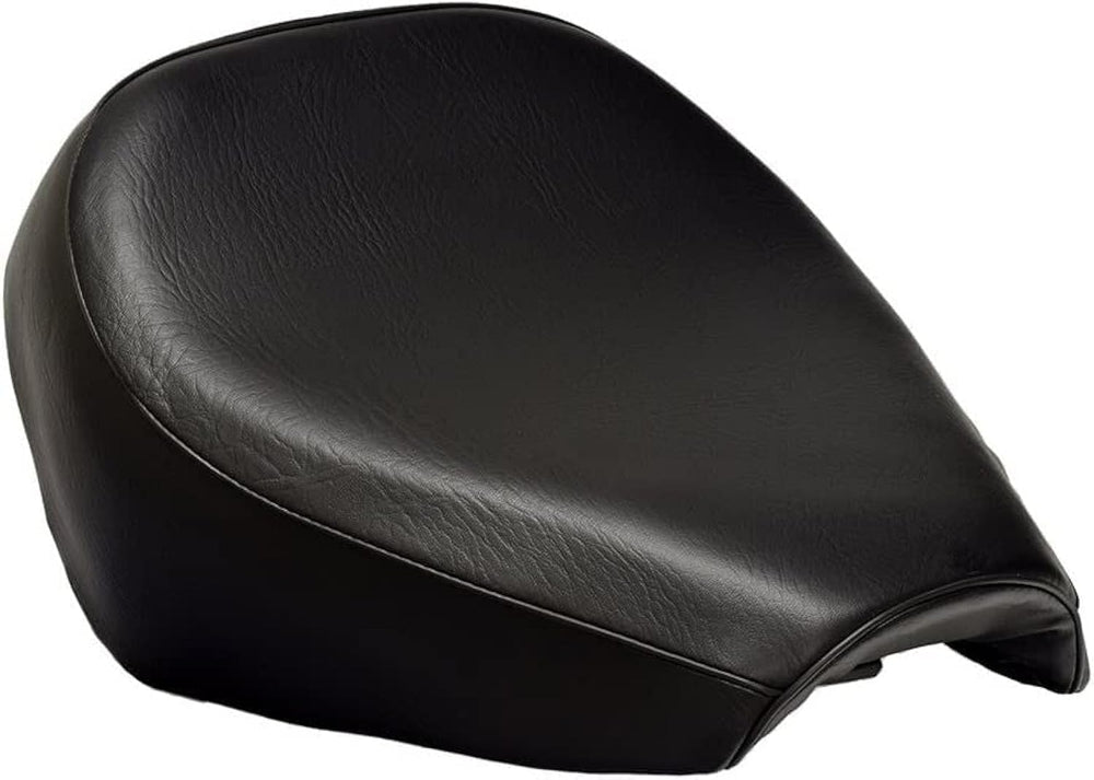 RedCap complete black seat front view showing clean fit and OEM style benefit