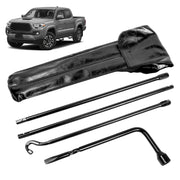 Reeauto front packaging of spare tire tool kit shows complete kit and fit information for convenience