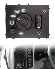 Reeoutdoor front view of headlight switch showing complete assembly and replacement clarity