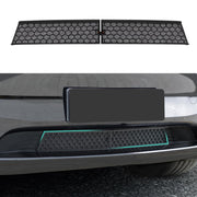 REFORM DESIGN front view showing model y grill mesh protecting intake