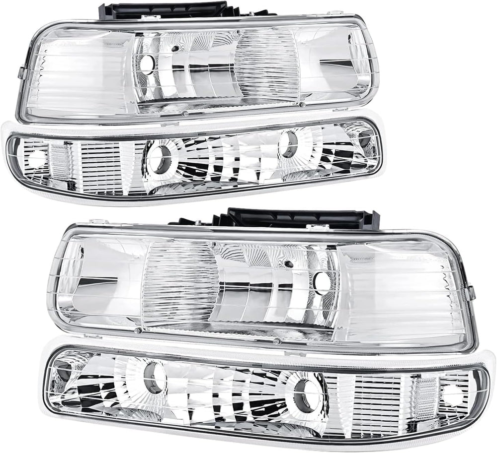 Reinko headlights front view showing OE-style fit and clean finish