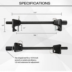 ReluxGo compressor in use on a MacPherson strut demonstrating controlled compression
