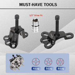 ReluxGo 5/8x18 forcing bolt and nut close-up showing robust threads