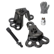 ReluxGo front hub puller full kit showing components and durable finish