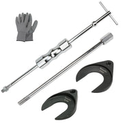 ReluxGo slide hammer front view showing durable steel construction and grip benefit