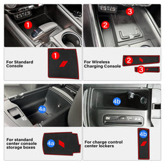 REMOCH rubber liner with Dodge double-stripe logo adding custom style