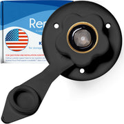 Renator front flange showing clean fit and durable brass for reliable hookups
