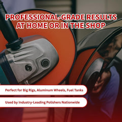 Renegade Products Tripoli and green rouge compound bars displayed for progressive polishing performance