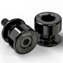 RENO front view of two black spools showing compact design and protection
