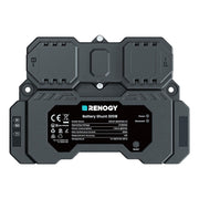Renogy front view of shunt showing compact form and easy mounting benefit